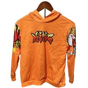 SHEIN Orenge Graphic Ink Print Hoodie Size 13-14Y